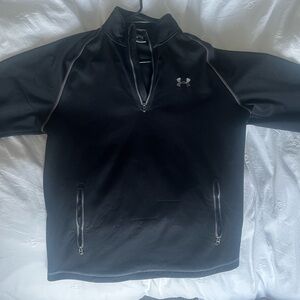 Under Armour Black Quarter Zip Large